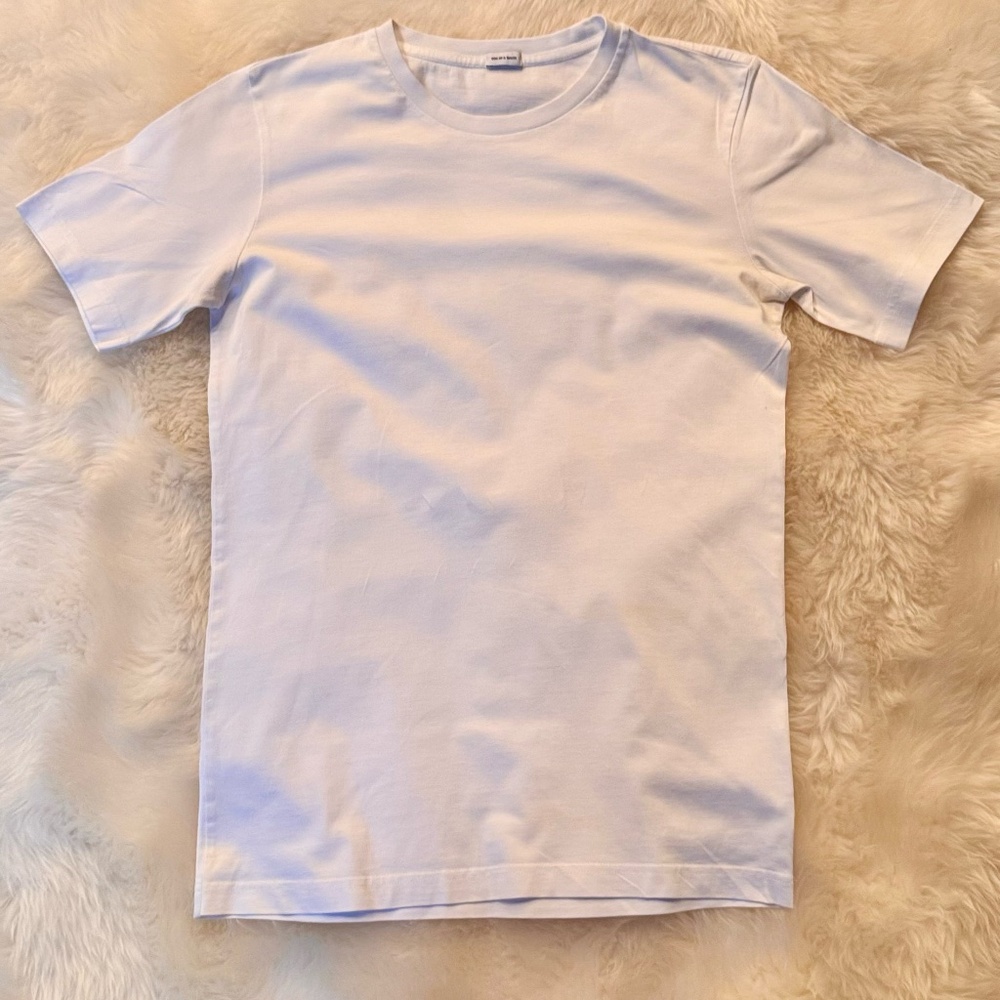 Son of a Tailor White cotton T-SHIRT